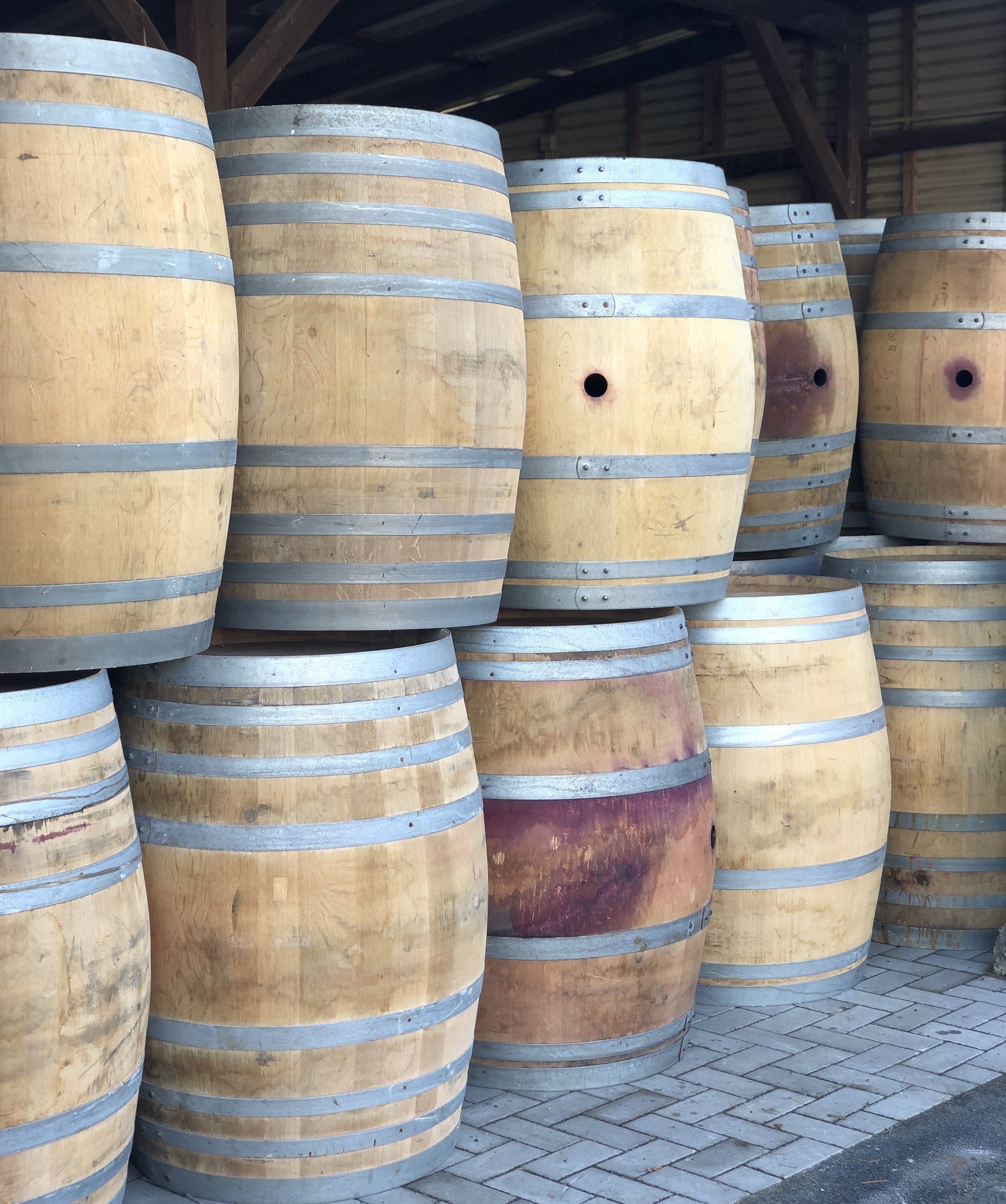 Gebrauchtes Weinfass 300l, unbehandelt, naturbelassen