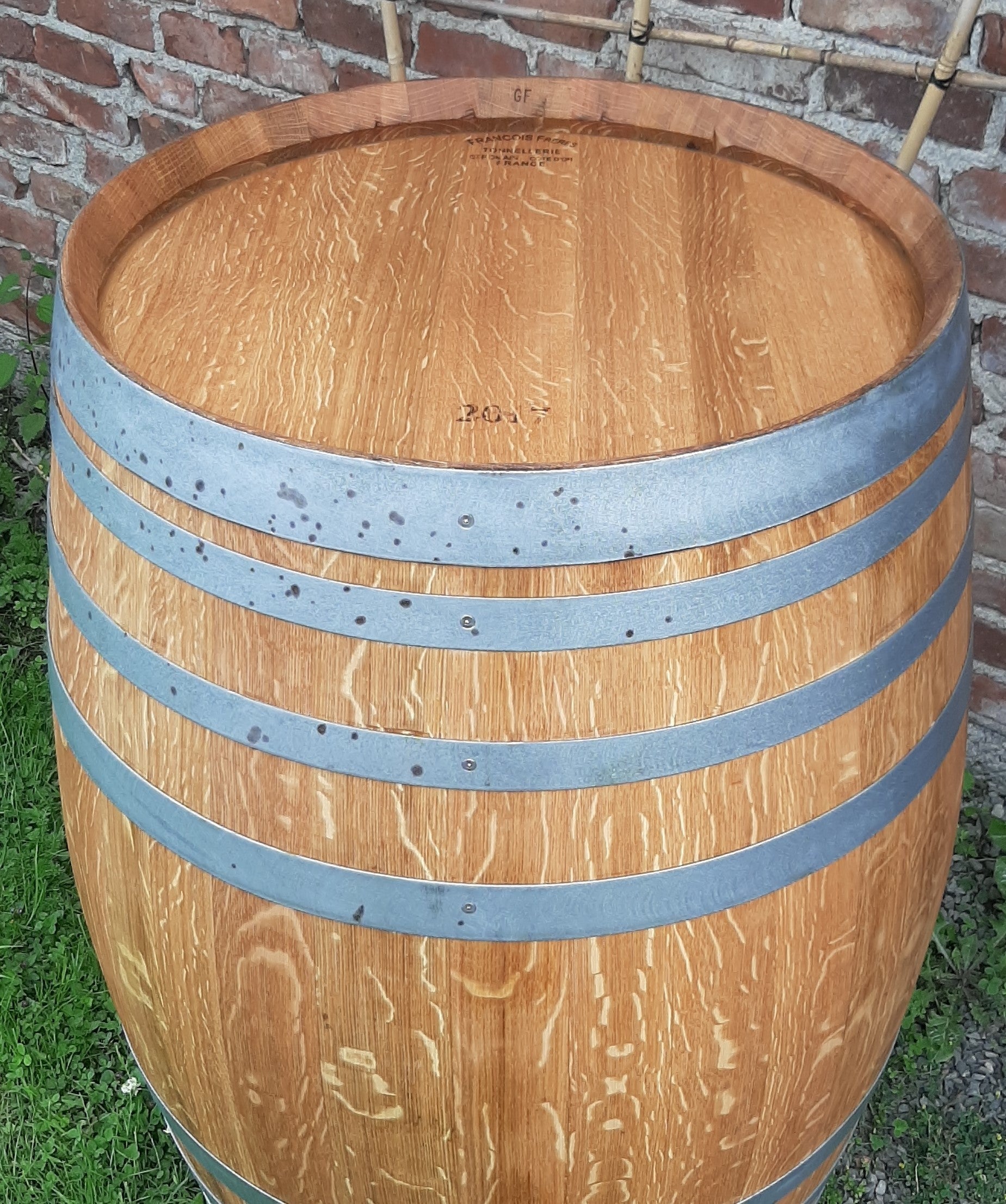 Gebrauchtes 300l Weinfass geölt
