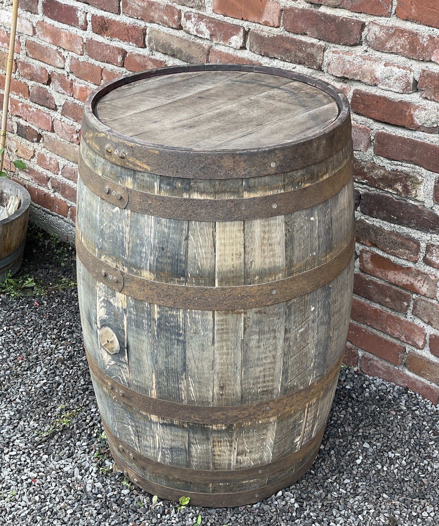 Whiskyfass geschliffen