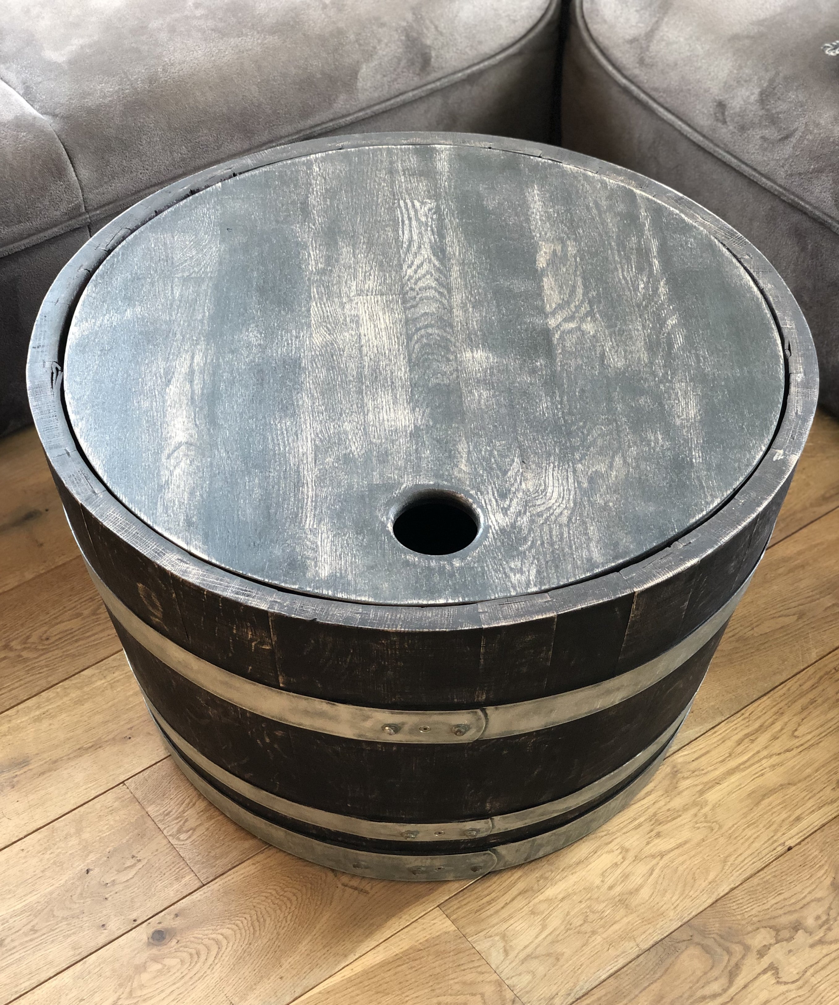 Shabby Black Optik