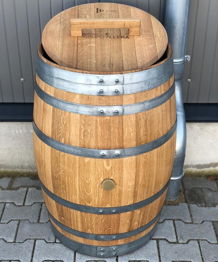 225 Liter Regentonne / Regenfass aus Weinfass
