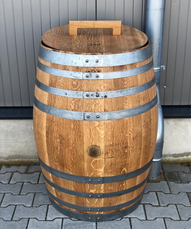 300 Liter Regentonne / Regenfass aus Weinfass