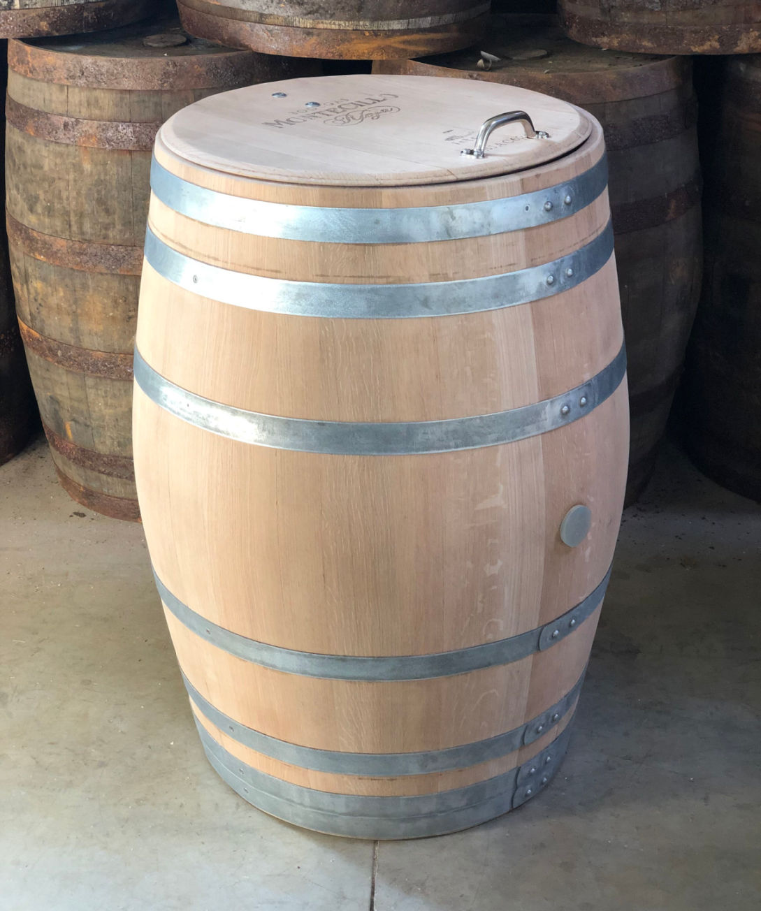 Weinfassmülltonne 225 Liter