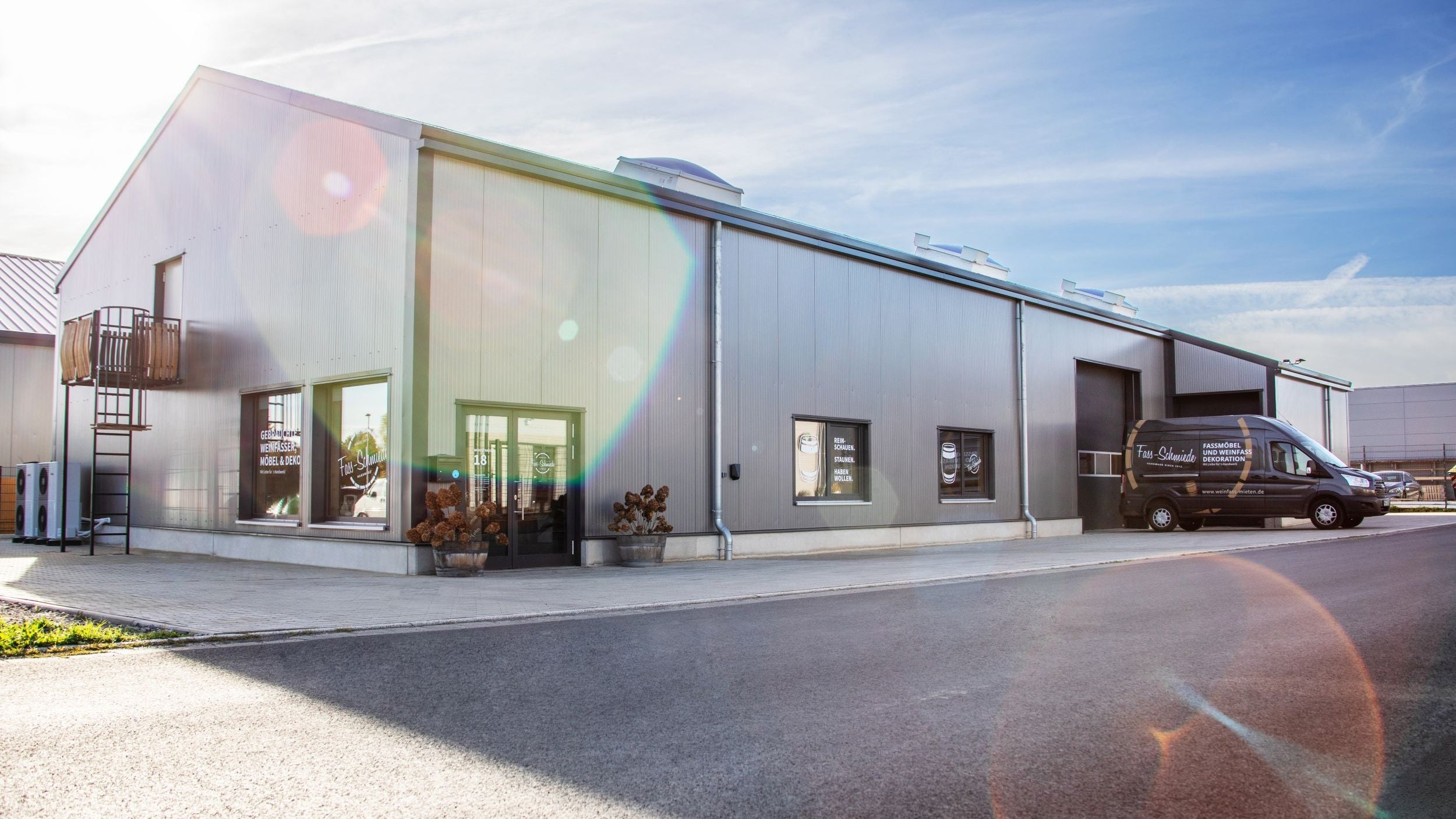 Werkstatt und Showroom der Fass-Schmiede in Iserlohn