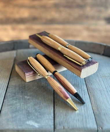 Kugelschreiber aus Weinfassdaube