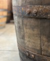 Pflanzkübel aus 1/2 gebrauchtem 190l-Whiskyfass (95l)
