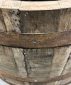 Pflanzkübel aus 1/2 gebrauchtem 190l-Whiskyfass (95l)