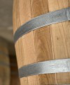 Pflanzkübel aus 1/2 100l-Kastanienfass (50l)