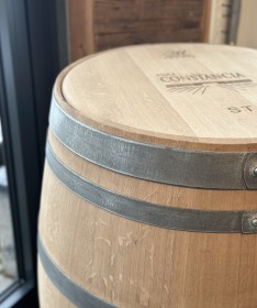 Weinfass Hausbar "Royal" mit ausfahrbarem Hubboden