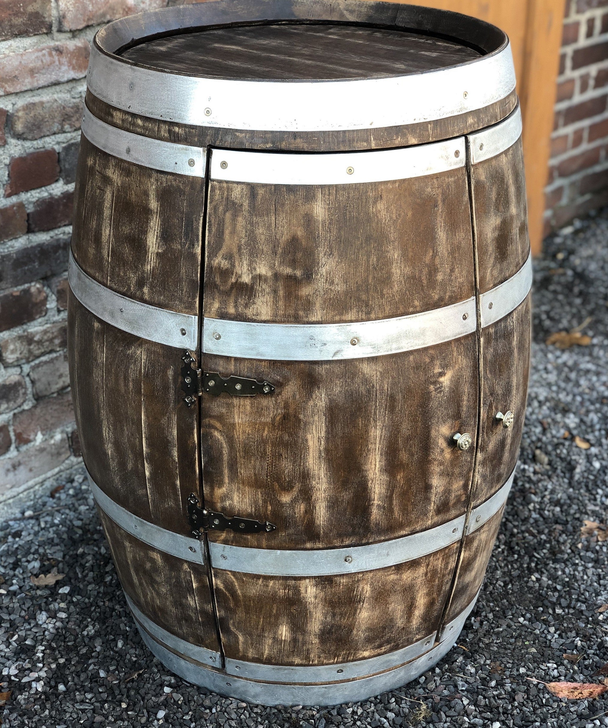 Oberfläche Whiskyfass Optik