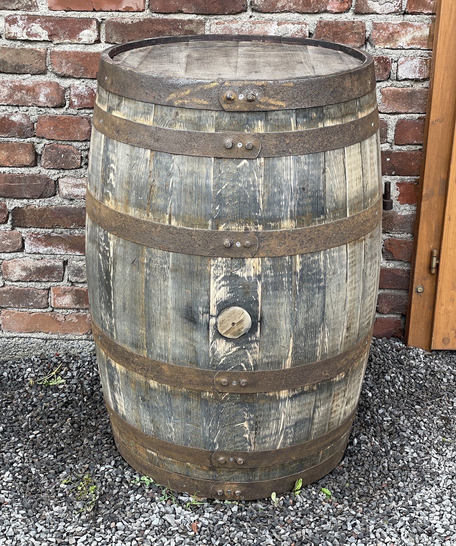 Whiskyfass geschliffen