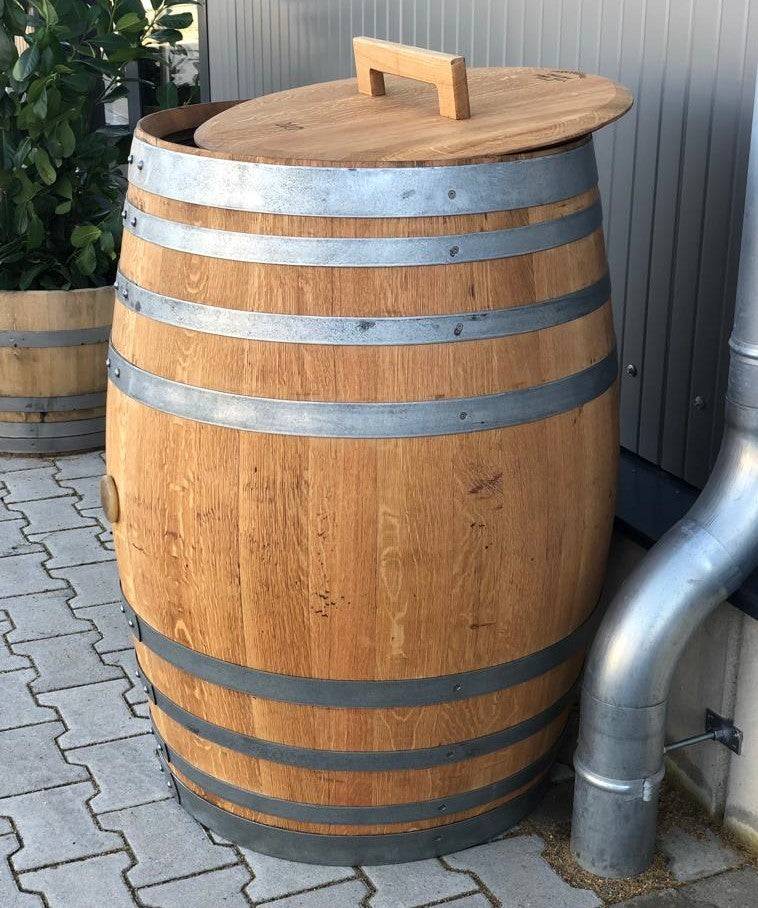 300 Liter Regentonne / Regenfass aus Weinfass