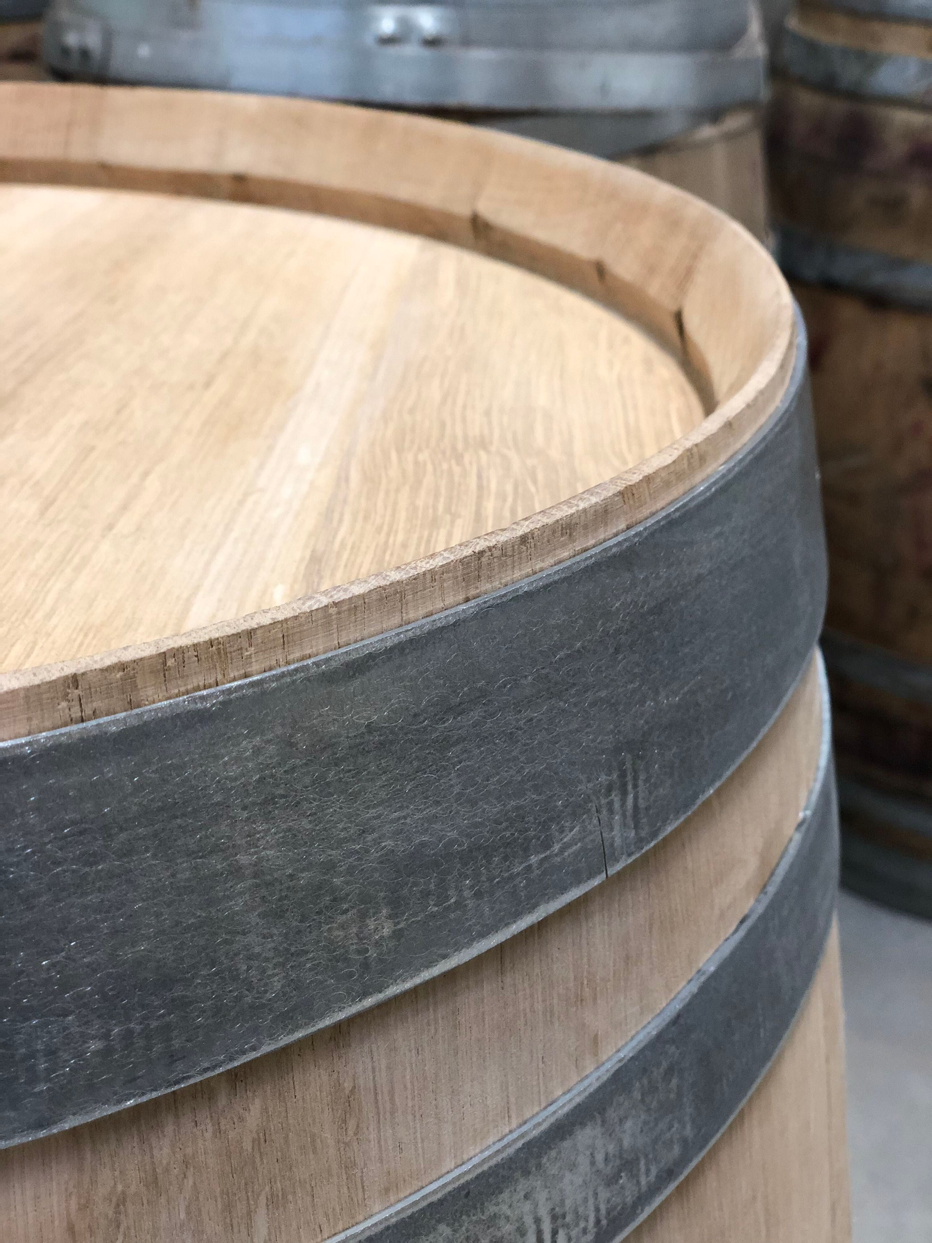 Gebrauchtes Weinfass 225l, Ringe abgeschliffen und entgratet