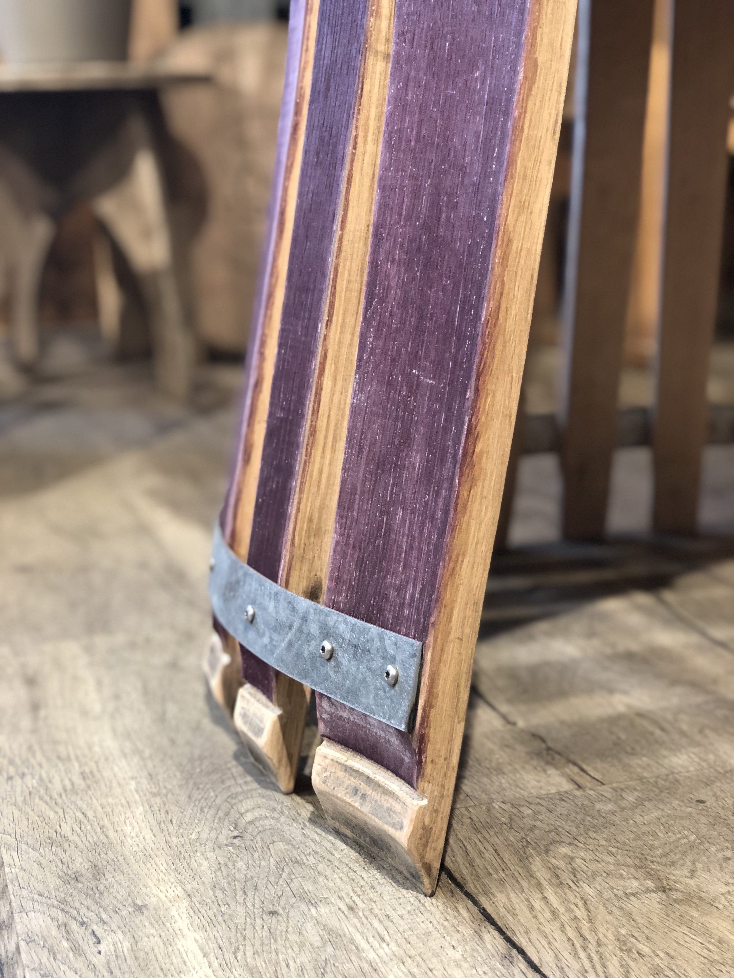 Weinfass Stuhl aus Fassdauben