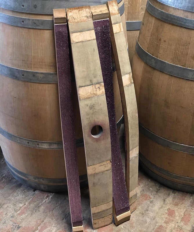Fassdauben aus Rotwein Weinfass