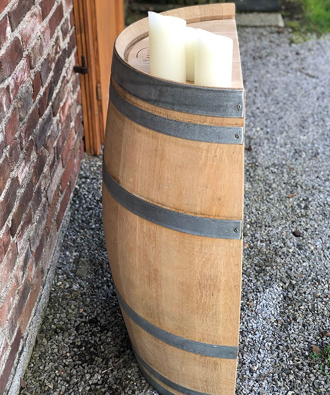 Weinfass Regal Oberfläche natur